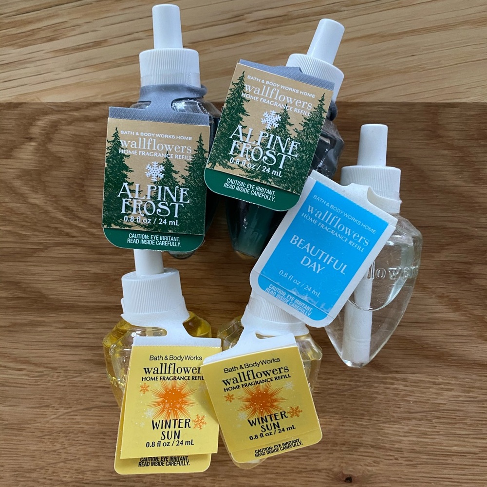 5x Bath & body Works Wallflower Refills